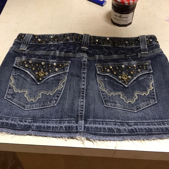 Miss me denim skirt size medium - Picture 4 of 6